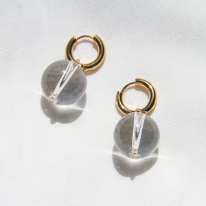 Bowery Earrings - Quartz